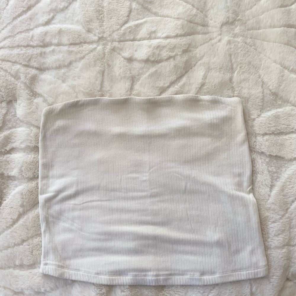 White American Eagle Tube Top/Crop Top size M